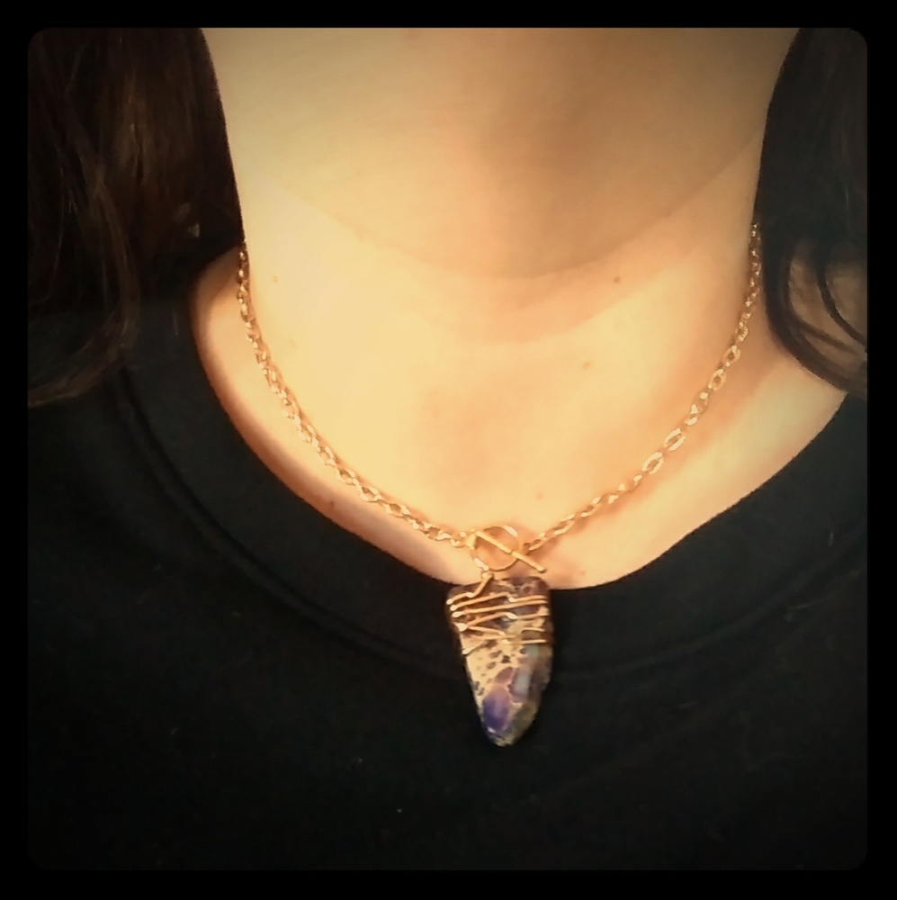 Jasper Toggle Clasp Choker